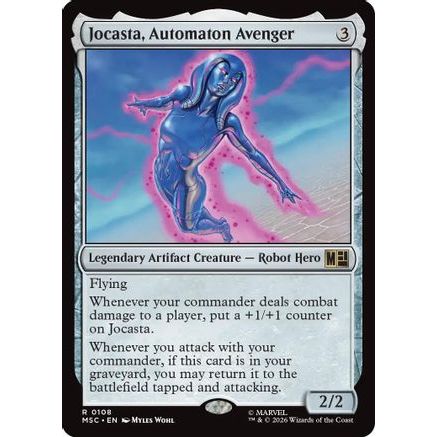 Jocasta, Automaton Avenger (Surge Foil) (MSC-108) - Commander: Marvel Super Heroes Foil