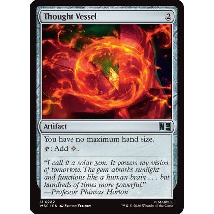 Thought Vessel (Surge Foil) (MSC-222) - Commander: Marvel Super Heroes Foil