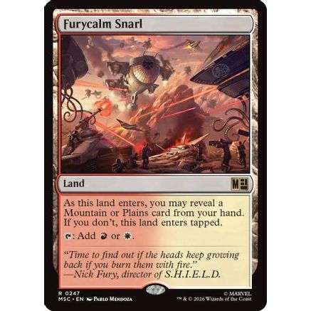 Furycalm Snarl (Surge Foil) (MSC-247) - Commander: Marvel Super Heroes Foil