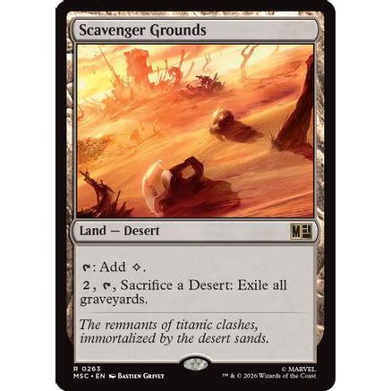 Scavenger Grounds (Surge Foil) (MSC-263) - Commander: Marvel Super Heroes Foil