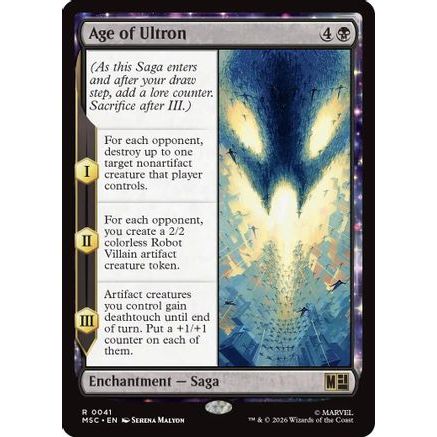 Age of Ultron (MSC-041) - Commander: Marvel Super Heroes