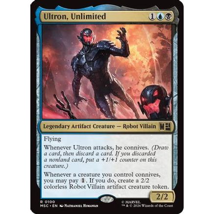 Ultron, Unlimited (MSC-100) - Commander: Marvel Super Heroes