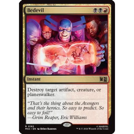 Bedevil (MSC-182) - Commander: Marvel Super Heroes