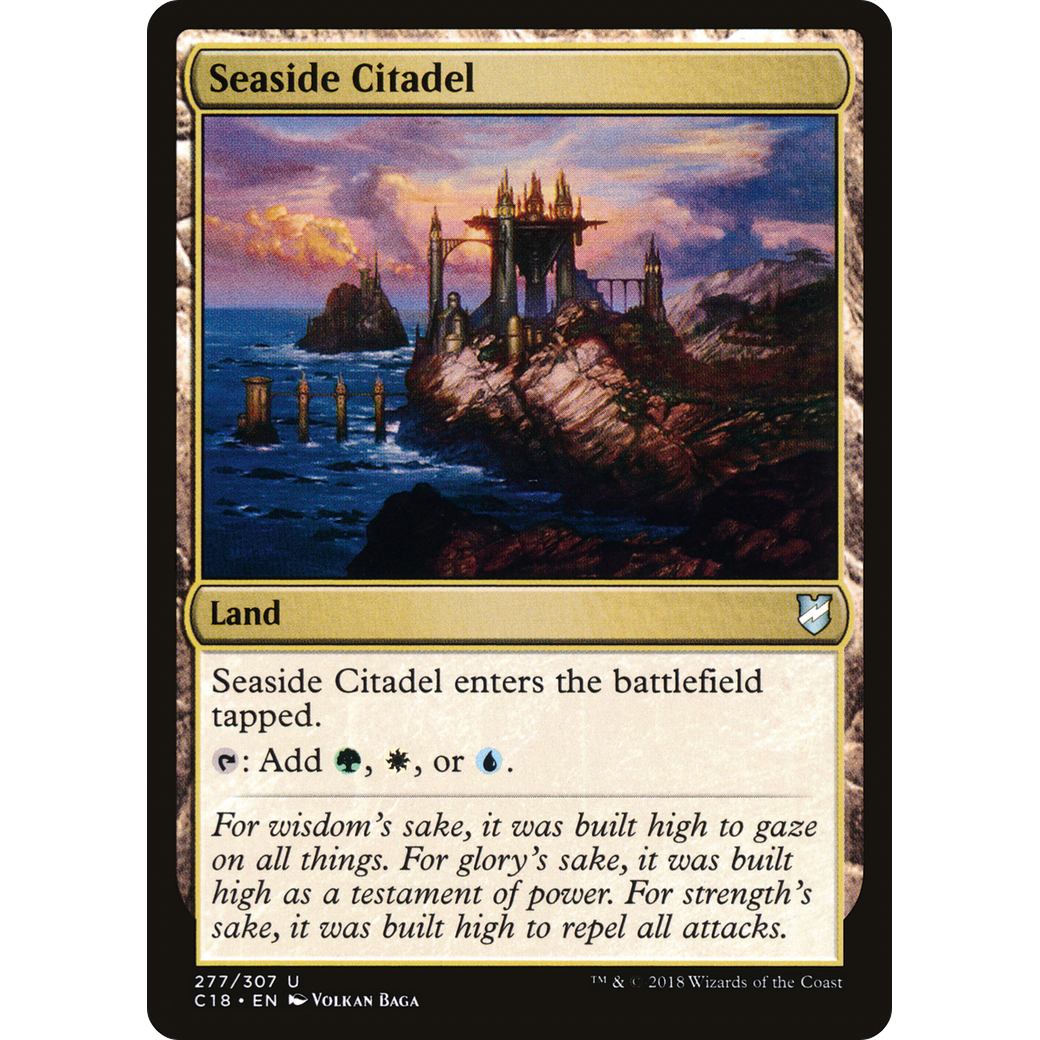 Seaside Citadel (C18-277) - Commander 2018