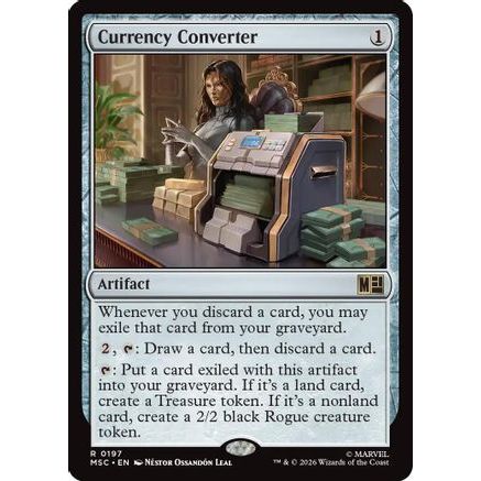 Currency Converter (MSC-197) - Commander: Marvel Super Heroes