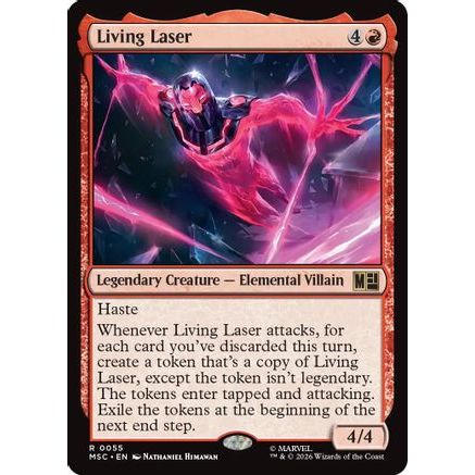 Living Laser (MSC-055) - Commander: Marvel Super Heroes
