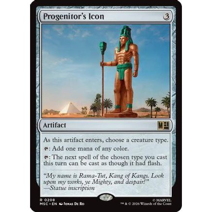 Progenitor's Icon (MSC-208) - Commander: Marvel Super Heroes