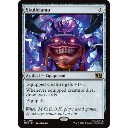 Skullclamp (MSC-210) - Commander: Marvel Super Heroes