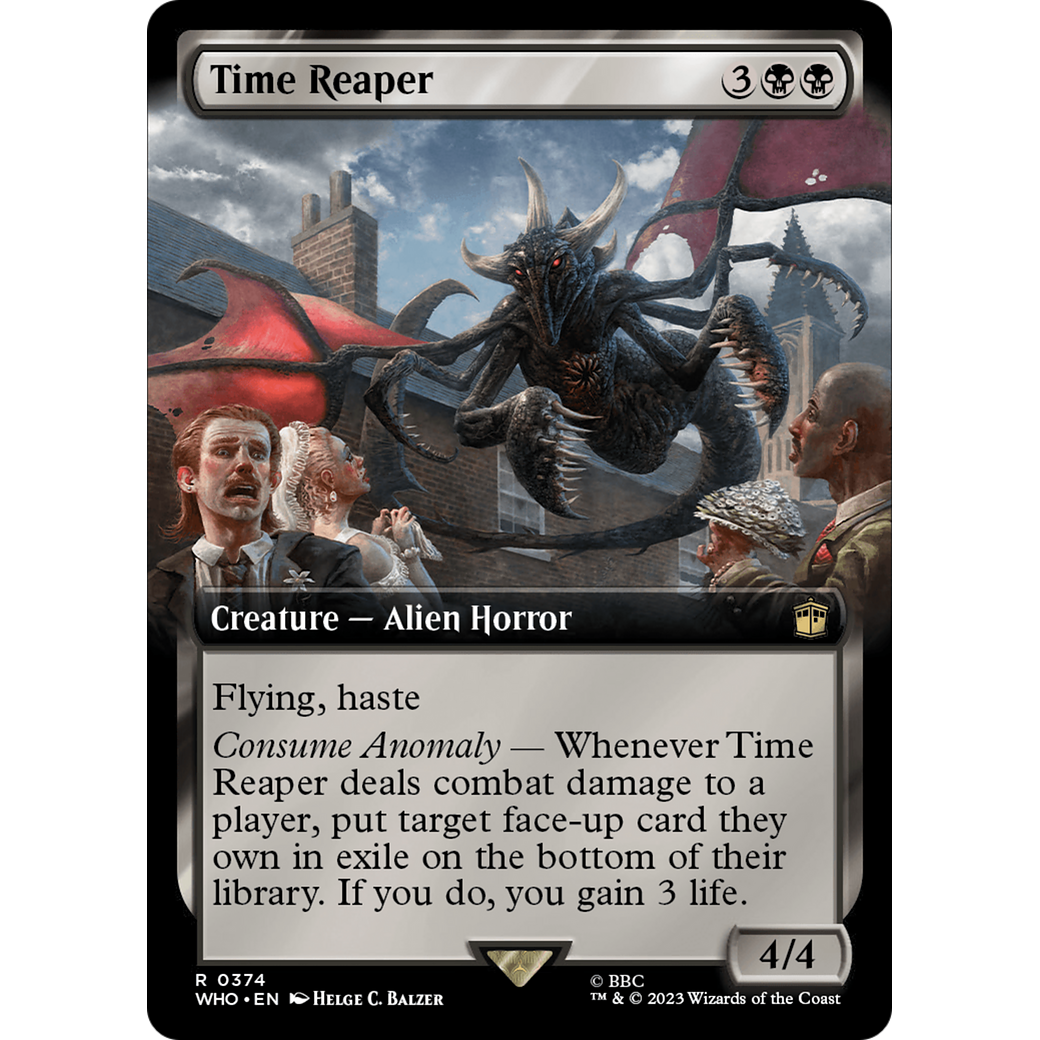 Time Reaper (Extended Art) (WHO-374) - Doctor Who: (Extended Art)