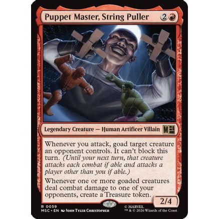 Puppet Master, String Puller (MSC-059) - Commander: Marvel Super Heroes