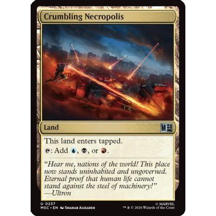 Crumbling Necropolis (MSC-237) - Commander: Marvel Super Heroes