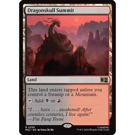 Dragonskull Summit (MSC-238) - Commander: Marvel Super Heroes
