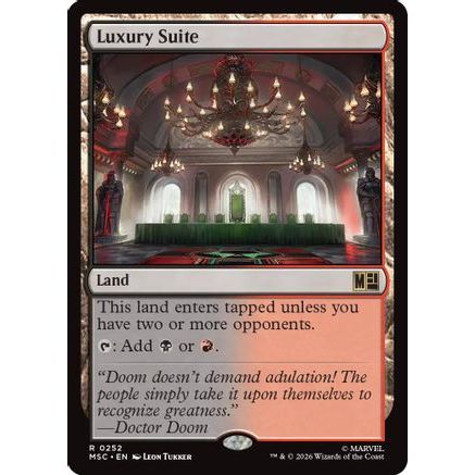 Luxury Suite (MSC-252) - Commander: Marvel Super Heroes