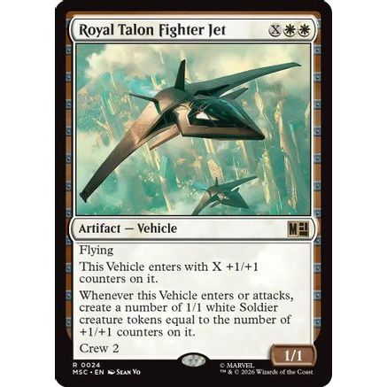 Royal Talon Fighter Jet (MSC-024) - Commander: Marvel Super Heroes