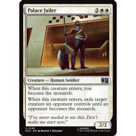 Palace Jailer (MSC-140) - Commander: Marvel Super Heroes