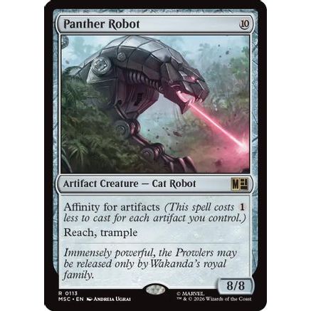 Panther Robot (MSC-113) - Commander: Marvel Super Heroes