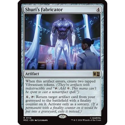Shuri's Fabricator (MSC-114) - Commander: Marvel Super Heroes