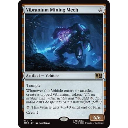 Vibranium Mining Mech (MSC-117) - Commander: Marvel Super Heroes