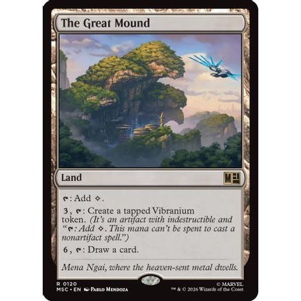 The Great Mound (MSC-120) - Commander: Marvel Super Heroes