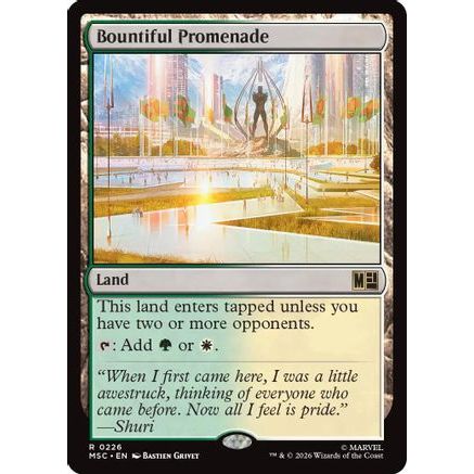 Bountiful Promenade (MSC-226) - Commander: Marvel Super Heroes