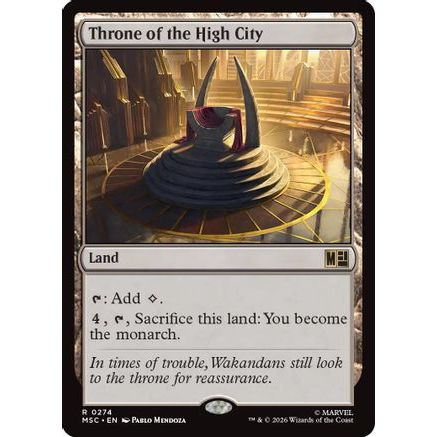 Throne of the High City (MSC-274) - Commander: Marvel Super Heroes
