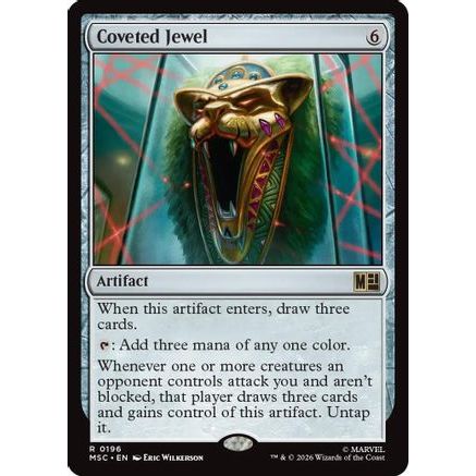 Coveted Jewel (Surge Foil) (MSC-196) - Commander: Marvel Super Heroes Foil