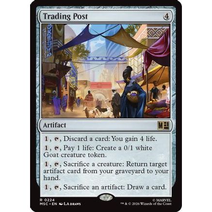 Trading Post (Surge Foil) (MSC-224) - Commander: Marvel Super Heroes Foil