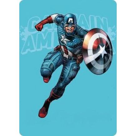 Captain America, Super-Soldier Art Card (AAMSH-021) - Art Series: Marvel Super Heroes