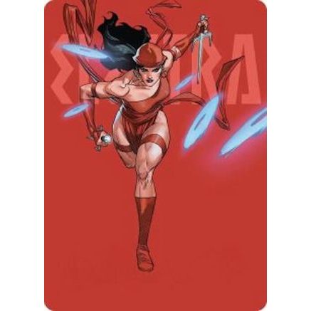 Elektra, Daughter of the Hand (AAMSH-025) - Art Series: Marvel Super Heroes