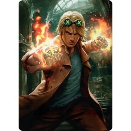 Chase Stein, Runaway Art Card (AAMSH-043) - Art Series: Marvel Super Heroes