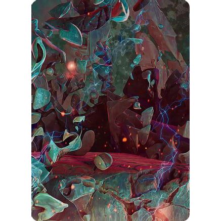 Thanos, the Mad Titan Art Card (7/9) (AAMSH-007) - Art Series: Marvel Super Heroes