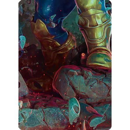 Thanos, the Mad Titan Art Card (8/9) (AAMSH-008) - Art Series: Marvel Super Heroes