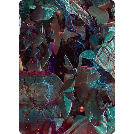 Thanos, the Mad Titan Art Card (9/9) (AAMSH-009) - Art Series: Marvel Super Heroes