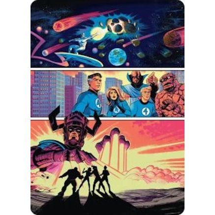 The Coming of Galactus Art Card (AAMSH-020) - Art Series: Marvel Super Heroes