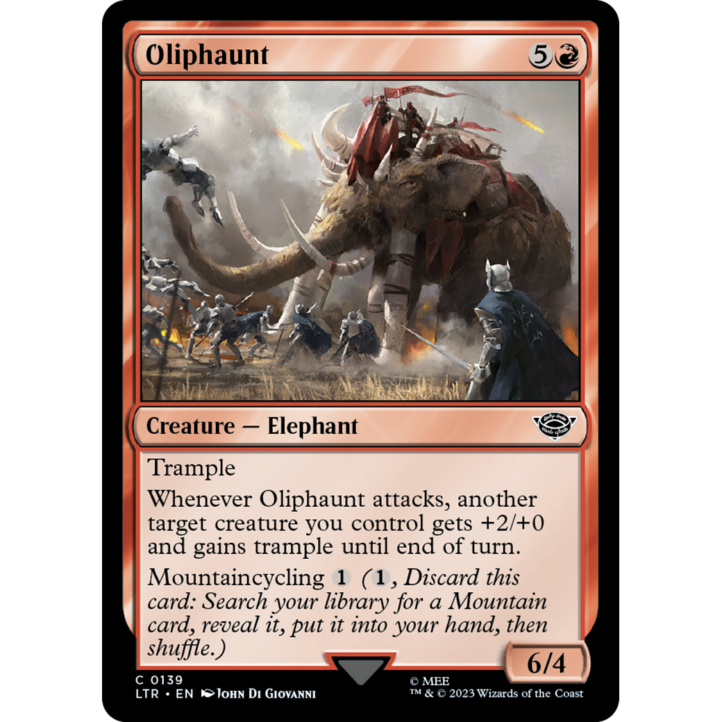 Oliphaunt (LTR-139) - The Lord of the Rings: Tales of Middle-earth