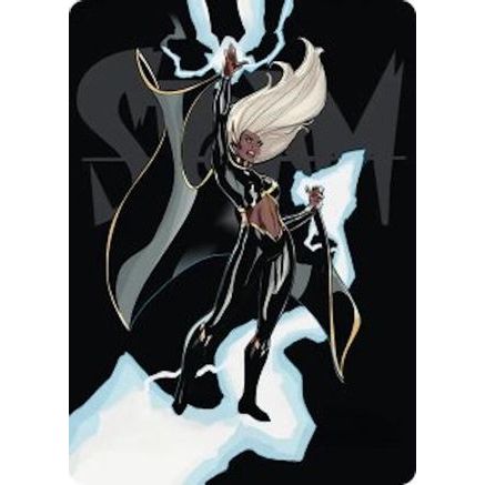 Storm, Windrider Art Card (AAMSH-030) - Art Series: Marvel Super Heroes