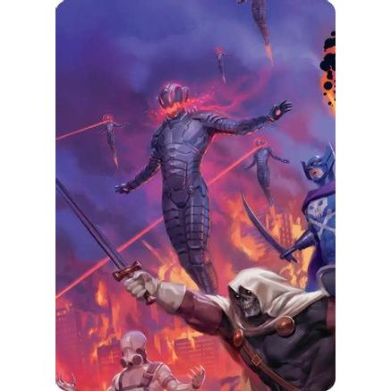 Ultron, Machine Overlord Art Card (AAMSH-007) - Art Series: Marvel Super Heroes