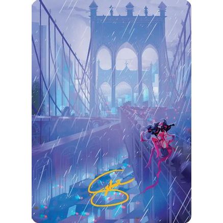Swamp Art Card (Gold-Stamped Signature) (AAMSH-016) - Art Series: Marvel Super Heroes