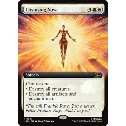 Cleansing Nova (Extended Art) (MSC-297) - Commander: Marvel Super Heroes