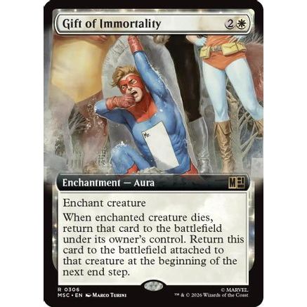 Gift of Immortality (Extended Art) (MSC-306) - Commander: Marvel Super Heroes Foil