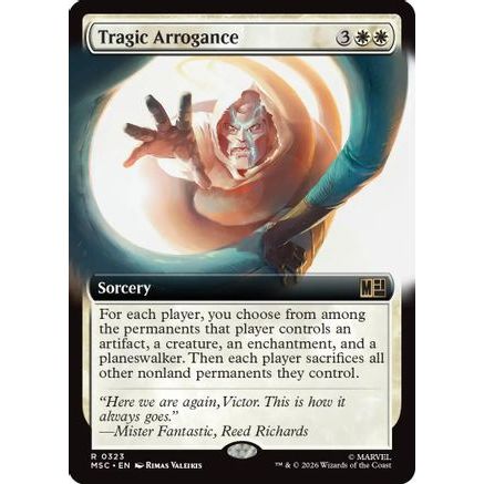 Tragic Arrogance (Extended Art) (MSC-323) - Commander: Marvel Super Heroes