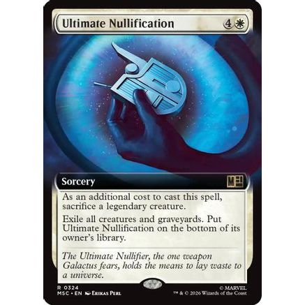 Ultimate Nullification (Extended Art) (MSC-324) - Commander: Marvel Super Heroes