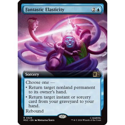 Fantastic Elasticity (Extended Art) (MSC-329) - Commander: Marvel Super Heroes