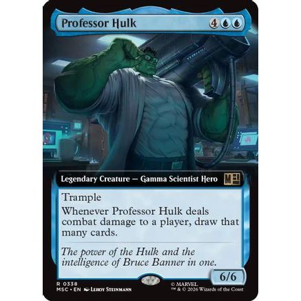 Professor Hulk (Extended Art) (MSC-338) - Commander: Marvel Super Heroes
