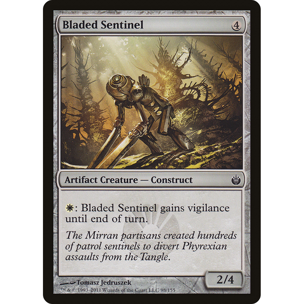 Bladed Sentinel (MBS-098) - Mirrodin Besieged
