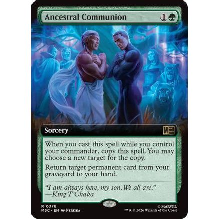 Ancestral Communion (Extended Art) (MSC-376) - Commander: Marvel Super Heroes Foil