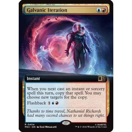 Galvanic Iteration (Extended Art) (MSC-404) - Commander: Marvel Super Heroes