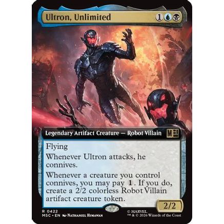 Ultron, Unlimited (Extended Art) (MSC-422) - Commander: Marvel Super Heroes
