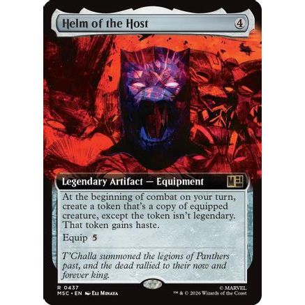 Helm of the Host (Extended Art) (MSC-437) - Commander: Marvel Super Heroes