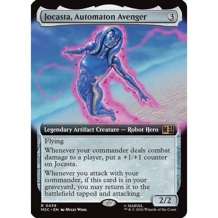 Jocasta, Automaton Avenger (Extended Art) (MSC-439) - Commander: Marvel Super Heroes